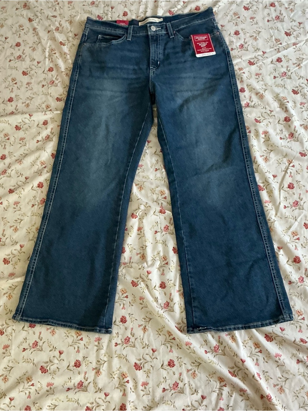 Levi's Women Dark Blue Bootcut Jeans brand new size 10